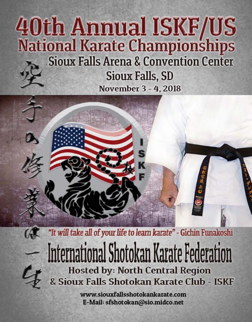 KARATE POSTER - ISKF