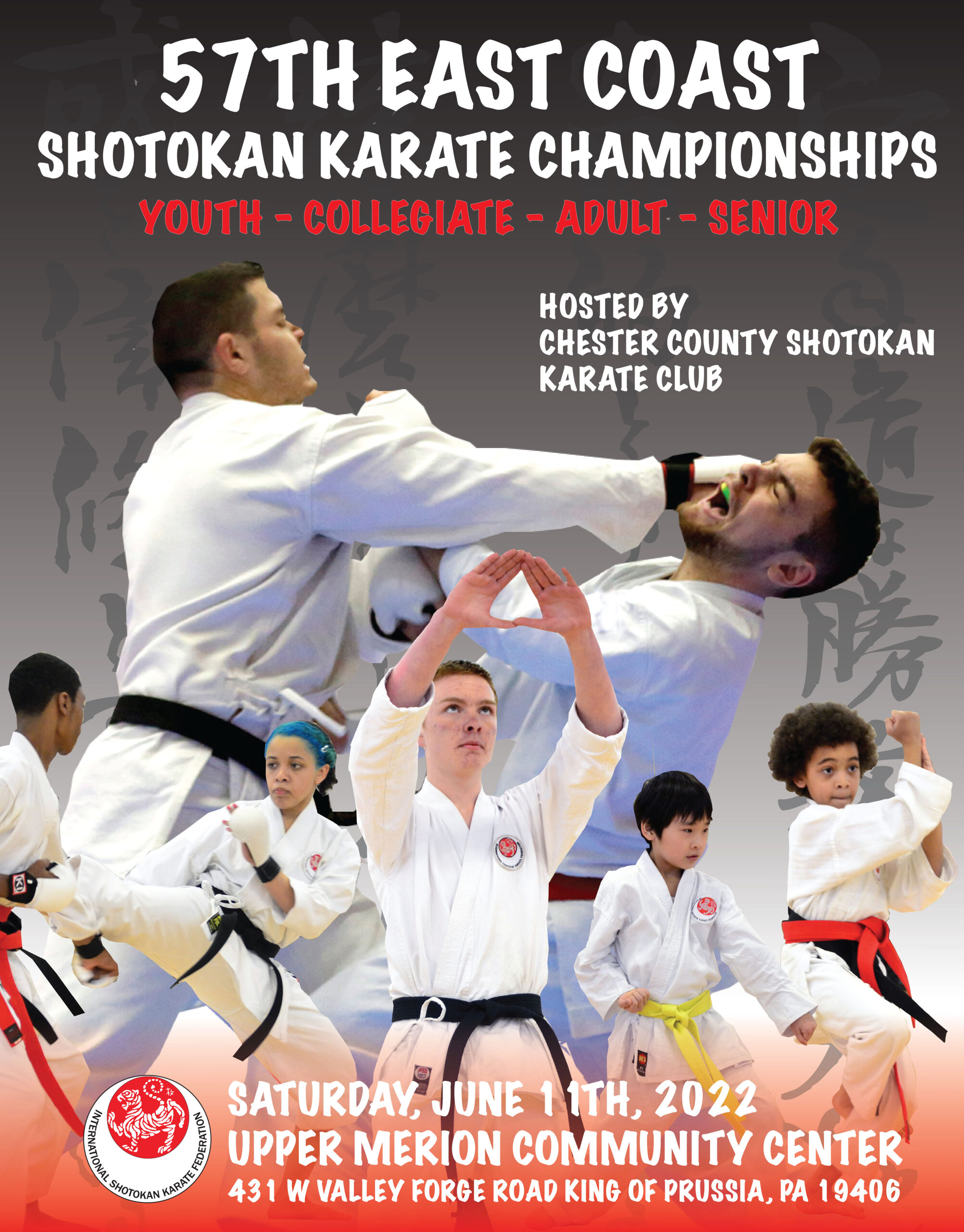 57th East Coast Shotokan Karate Championships 6.11.2022